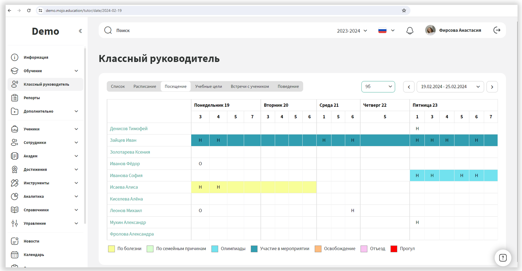 Процесс: Классное руководство/наставничество