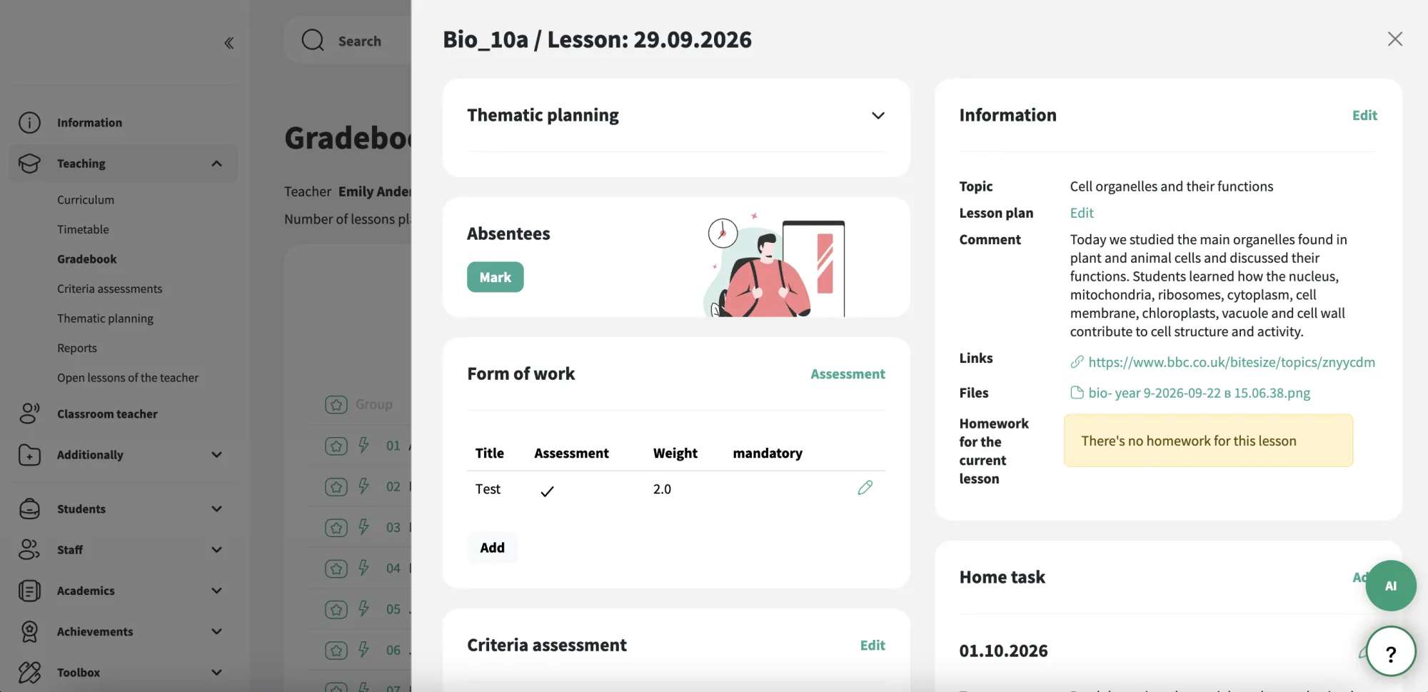 Lesson Details